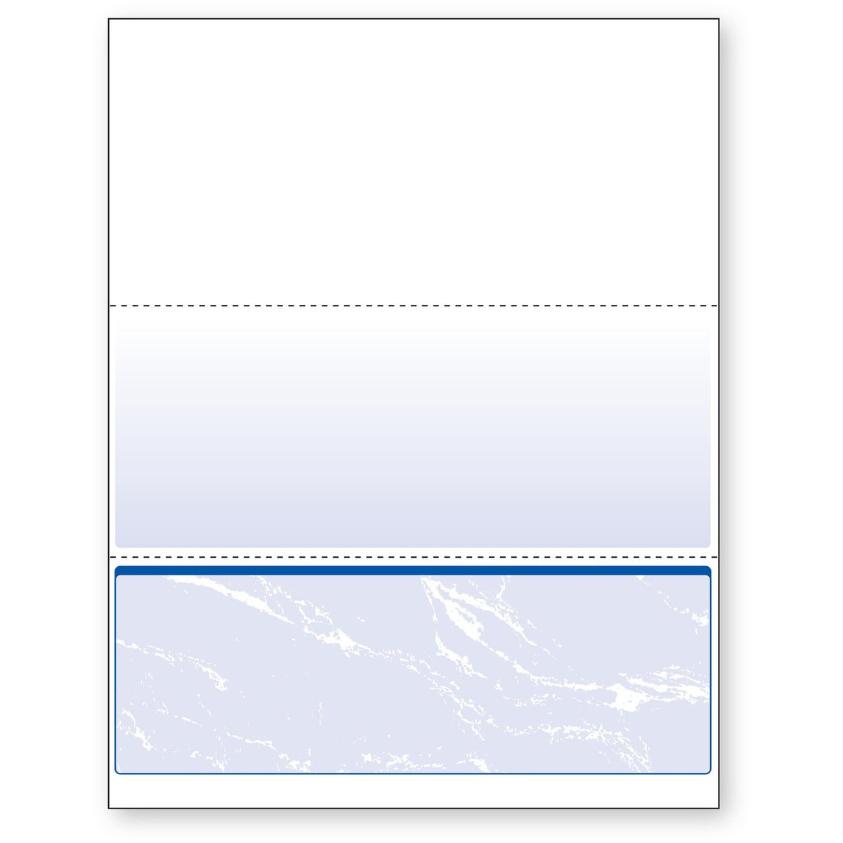 DocuGard Security Business Checks - Letter - 8 1/2" x 11" - 24 lb Basis Weight - Smooth - Erasure Protection, Watermarke