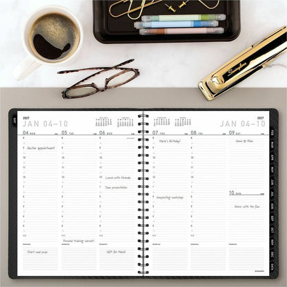 At-A-Glance Contemporary Planner - Large - Julian Dates - Weekly, Monthly - 1 Year - January 2027 to December 2027 - 8:0