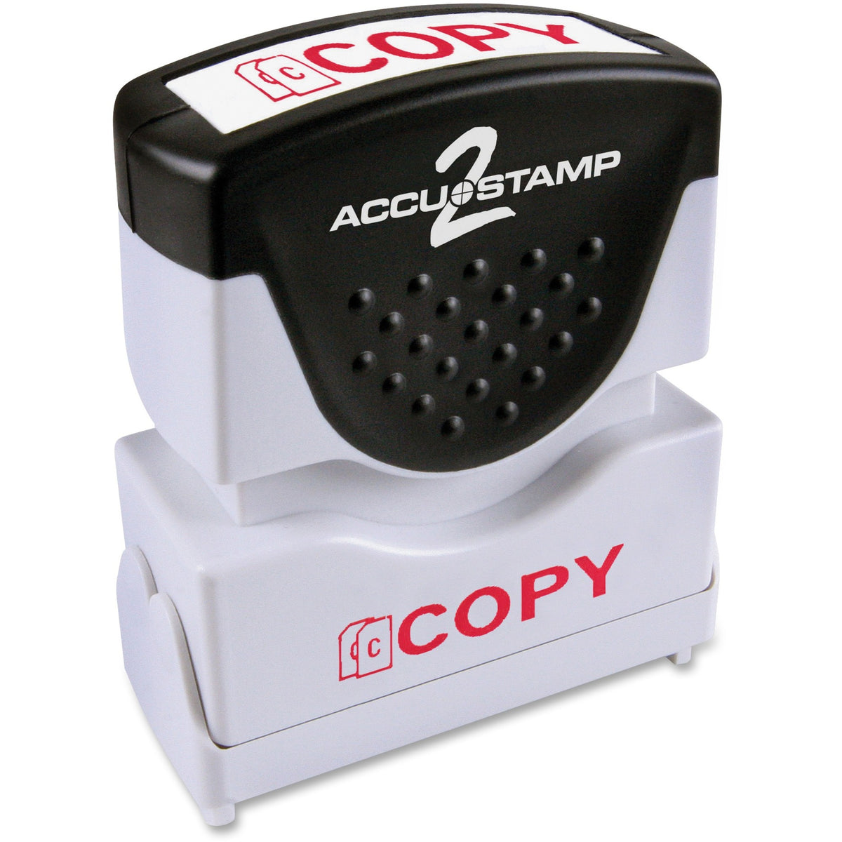 COSCO Shutter Stamp - Message Stamp - COPY - 0.50" Impression Width - 20000 Impression(s) - Red - Rubber, Plastic - 1 Ea