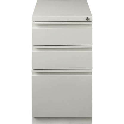 Lorell 20" Box/Box/File Mobile File Cabinet with Full-Width Pull - 15" Width x 20" Depth x 27.7" Height - Letter - 1 Eac
