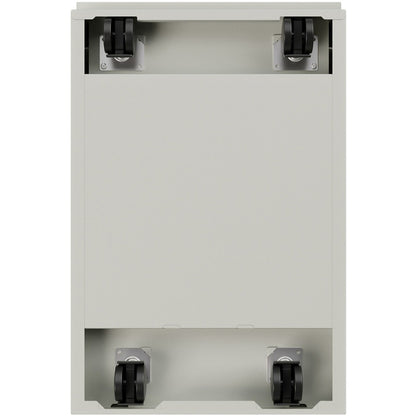 Lorell 20" Box/Box/File Mobile File Cabinet with Full-Width Pull - 15" Width x 20" Depth x 27.7" Height - Letter - 1 Eac