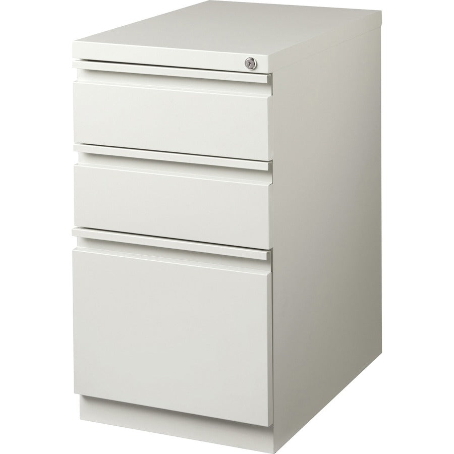 Lorell 20" Box/Box/File Mobile File Cabinet with Full-Width Pull - 15" Width x 20" Depth x 27.7" Height - Letter - 1 Eac