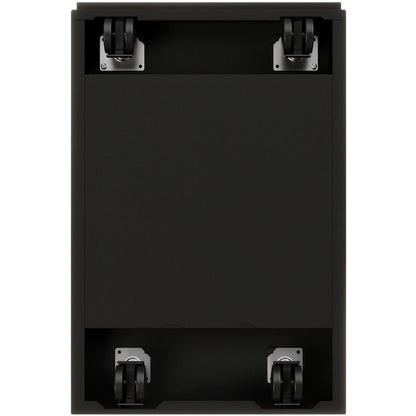 Lorell 23" Box/Box/File Mobile File Cabinet with Full-Width Pull - 15" Width x 22.9" Depth x 27.7" Height - Letter - Ver
