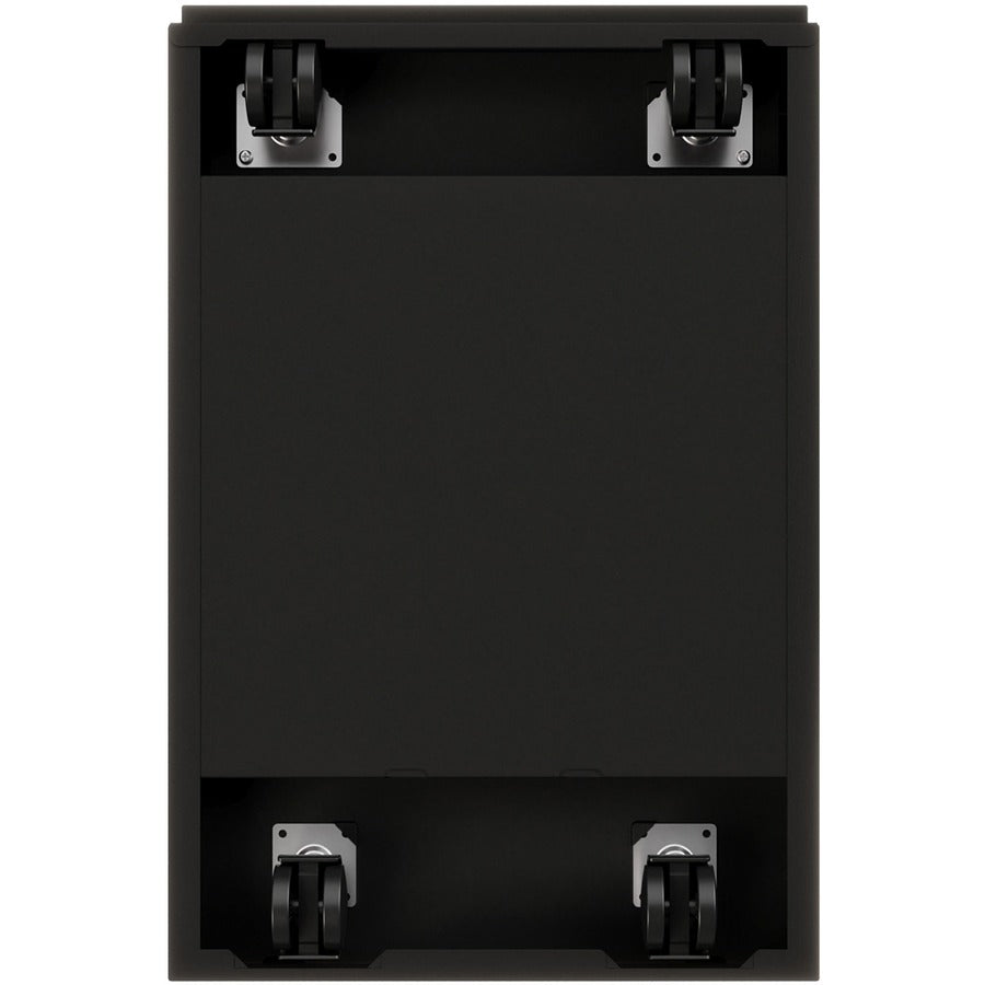 Lorell 23" File/File Mobile File Cabinet with Full-Width Pull - 15" Width x 22.9" Depth x 27.7" Height - Letter - Vertic