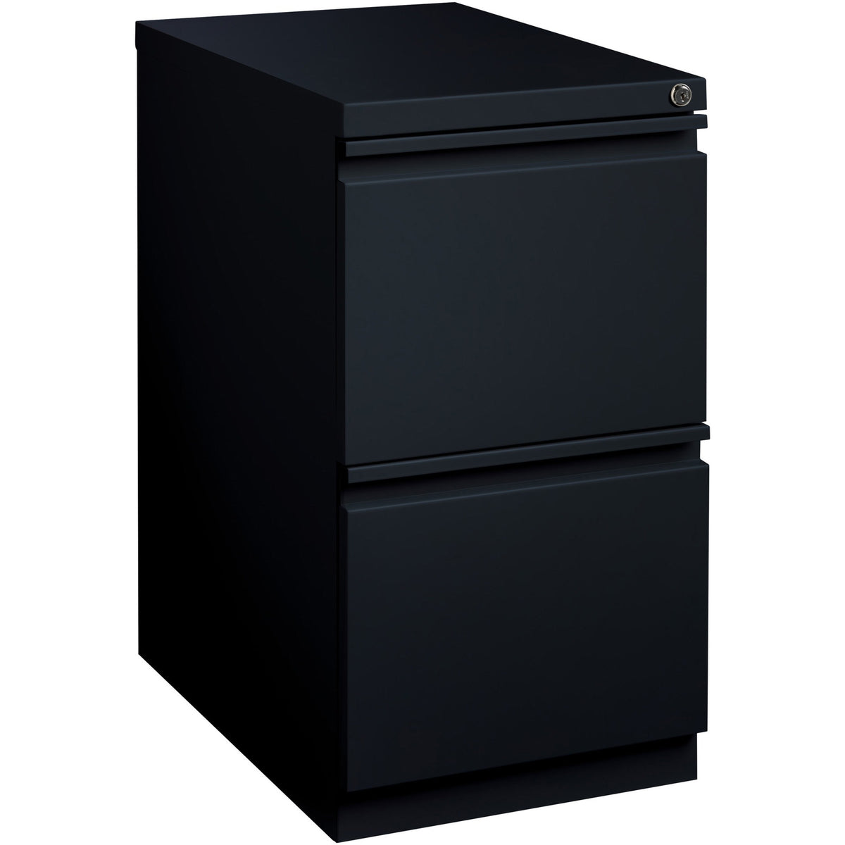 Lorell 23" File/File Mobile File Cabinet with Full-Width Pull - 15" Width x 22.9" Depth x 27.7" Height - Letter - Vertic