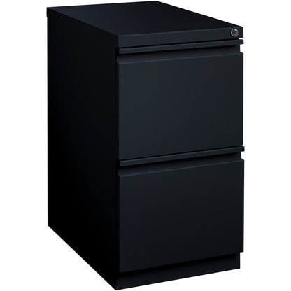 Lorell 23" File/File Mobile File Cabinet with Full-Width Pull - 15" Width x 22.9" Depth x 27.7" Height - Letter - Vertic