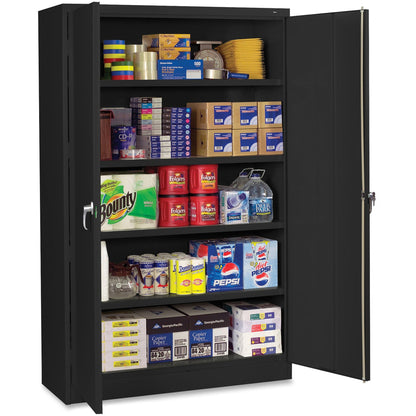 Tennsco Jumbo Storage Cabinet - 48" Width x 24" Depth x 78" Height - 5 x Shelf(ves) - 2 x Door(s) - 2000 lb Load Capacit