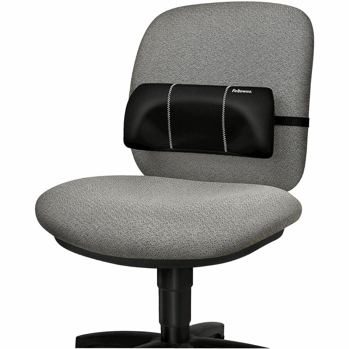 Fellowes Lumbar Back Support - Black - 1 Each