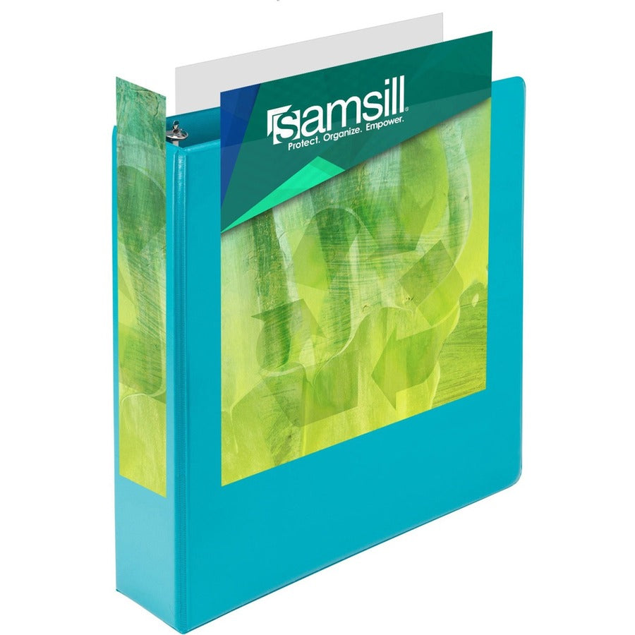 Samsill Earth's Choice Plant-based View Binders - 2" Binder Capacity - Letter - 8 1/2" x 11" Sheet Size - 425 Sheet Capa