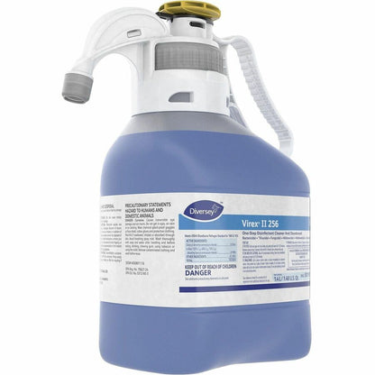 Virex II 256 Diversey Virex II 1-Step Disinfectant Cleaner - For Multi Surface, Multipurpose - Concentrate - 47.3 fl oz 