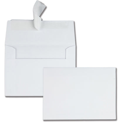 Quality Park 4-1/2 x 6-1/4 Photo Envelopes with Self-Seal Closure - Specialty - 4 1/2" Width x 6 1/4" Length - 24 lb - W