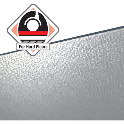Floortex XXL Polycarbonate Rectangular Chair Mat for Hard Floors - 60" x 79" - Hard Floor, Home, Office