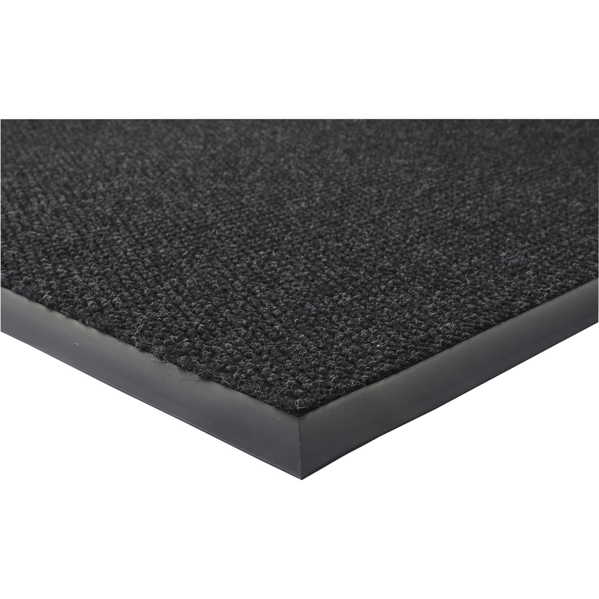 Genuine Joe Ultraguard Berber Heavy Traffic Mat - Hard Floor, Indoor, Outdoor - 72" Length x 48" Width - Rubber - Charco
