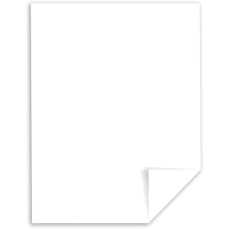 Exact Vellum Bristol Paper - White - 94 Brightness - Letter - 8 1/2" x 11" - 67 lb Basis Weight - 147 g/m² Grammage - Ve