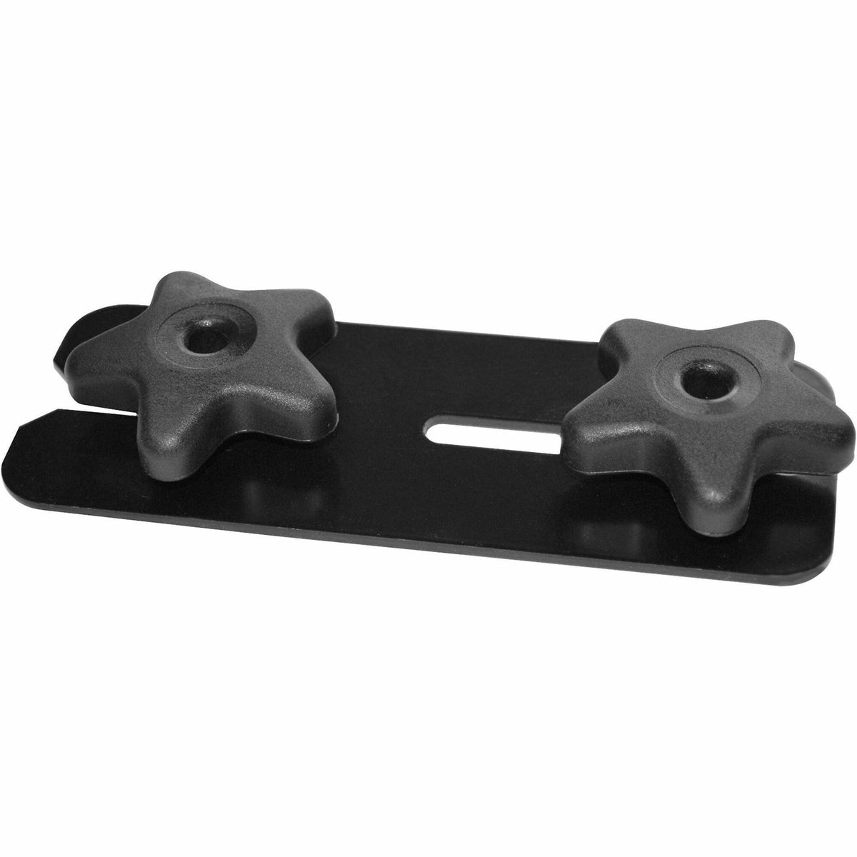 Lorell Universal Quick Align Table Connector - 6.50" Width x 2.50" Depth x 1" Height - Metal, Plastic - Black - 1 Each