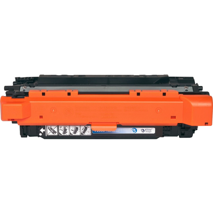 Elite Image Remanufactured Laser Toner Cartridge 504X (CE250X) - Black - 1 Each - 10500 Pages