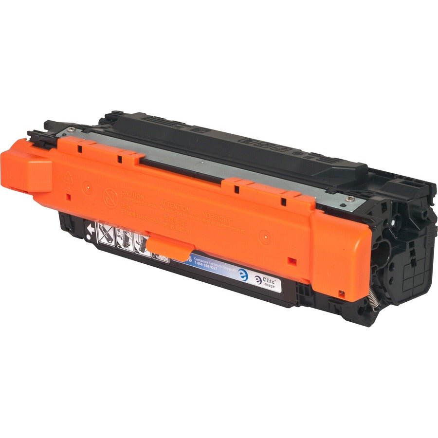 Elite Image Remanufactured Laser Toner Cartridge 504X (CE250X) - Black - 1 Each - 10500 Pages
