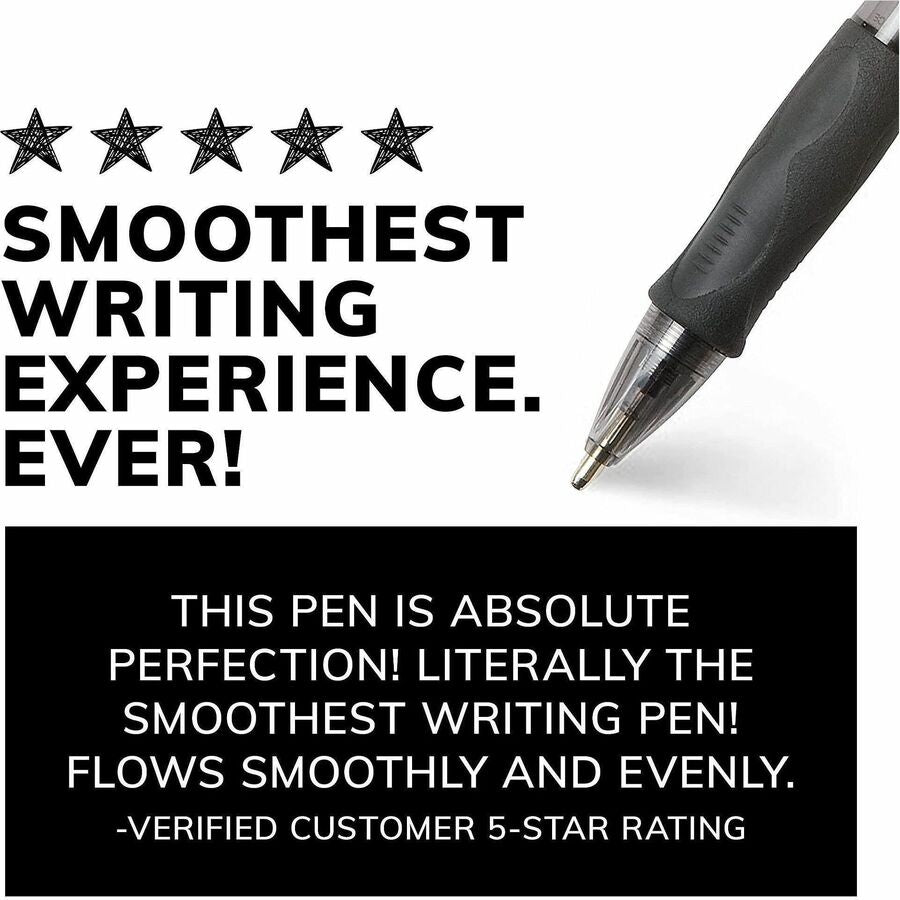 BIC Glide Bold - 1.6 mm Bold Conical Pen Point - Refillable - Retractable - Blue Ink - Blue Barrel - 1 Dozen