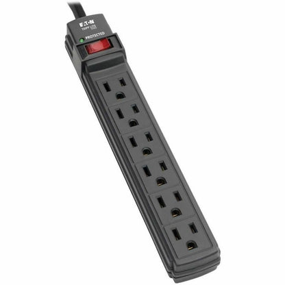 Tripp Lite series Protect It! TLP6B 6-Outlets Surge Suppressor - NEMA 5-15P - 6 x NEMA 5-15R - 1875 VA - 360 J - 125 V A