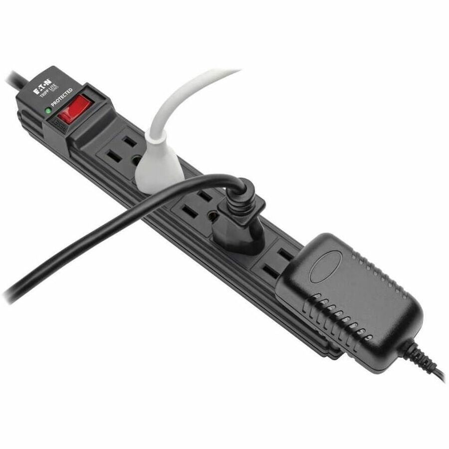 Tripp Lite series Protect It! TLP6B 6-Outlets Surge Suppressor - NEMA 5-15P - 6 x NEMA 5-15R - 1875 VA - 360 J - 125 V A