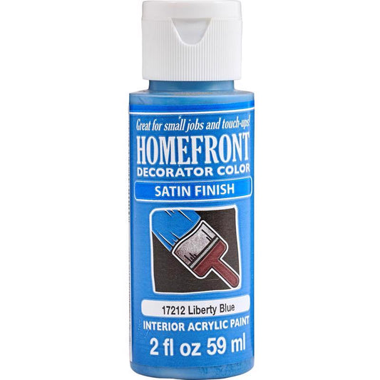 Homefront Satin Liberty Blue Hobby Paint 2 oz