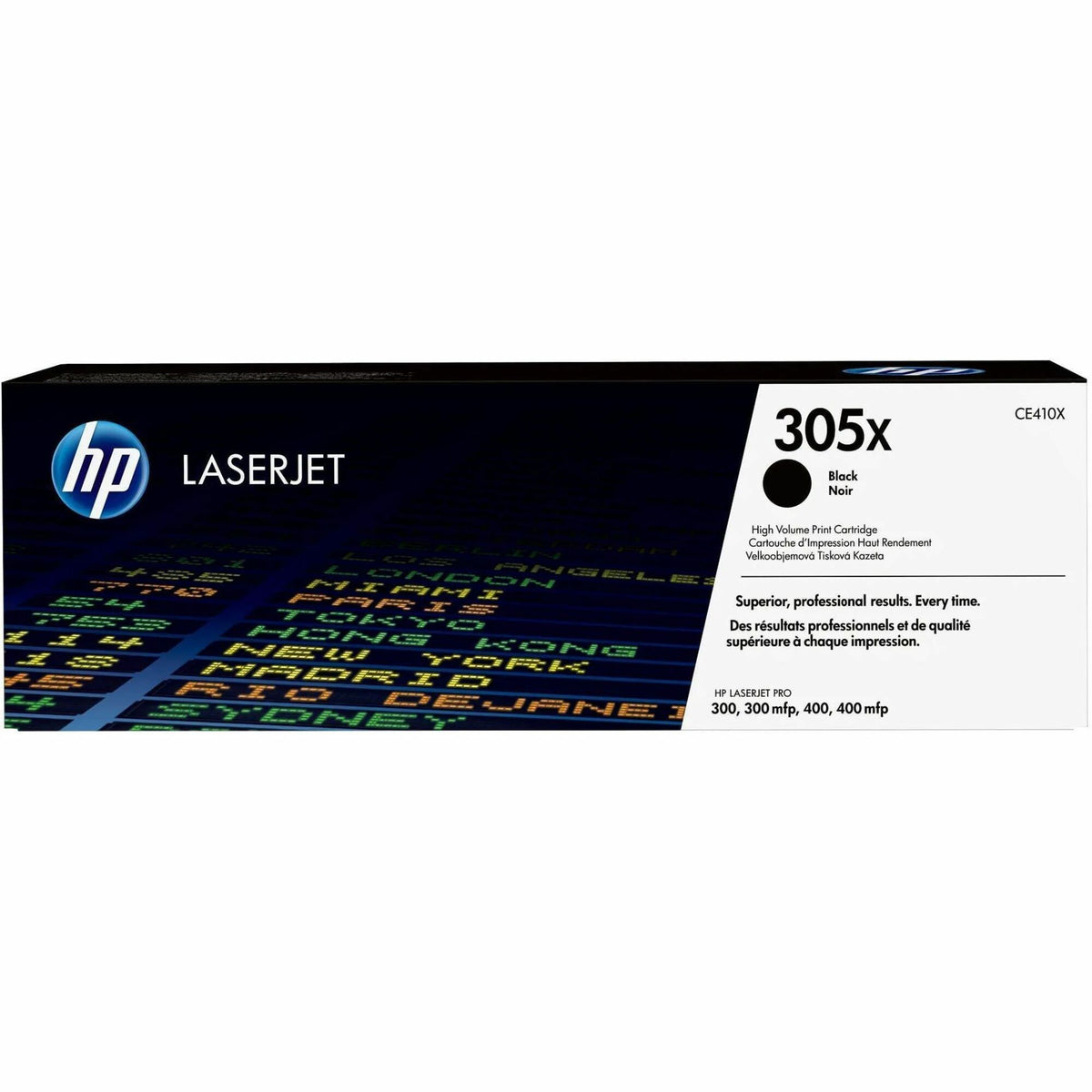 HP 305X Original Laser Toner Cartridge - Single Pack - Black - 1 Each - 4000 Pages