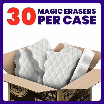 Mr. Clean Extra Durable Magic Eraser Cleaning Pads - For Wall, Floor, Baseboard, Blinds, Door, Stove Top, Refrigerator, 