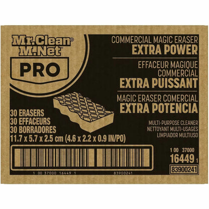 Mr. Clean Extra Durable Magic Eraser Cleaning Pads - For Wall, Floor, Baseboard, Blinds, Door, Stove Top, Refrigerator, 
