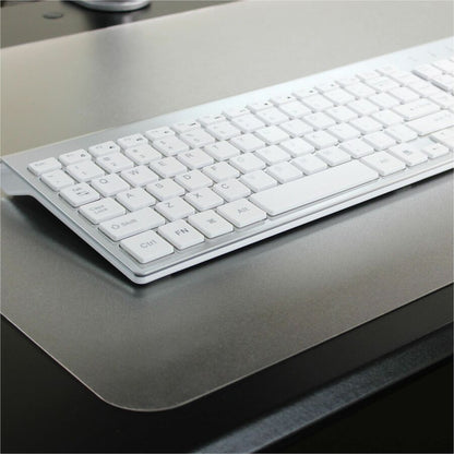 Floortex Desktex® Polycarbonate Desk Pad 19" x 24" - Rectangular - 19" Width x 24" Length x 0.03000" Depth - Clear Backi