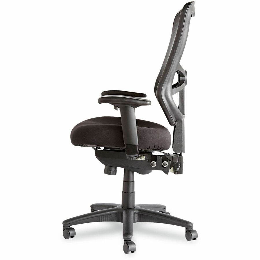 Alera Elusion Executive Chair - Black Seat Color - Fabric Seat Material - Black Back Color - Mesh Back Material - Black 