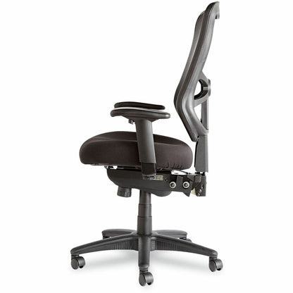Alera Elusion Executive Chair - Black Seat Color - Fabric Seat Material - Black Back Color - Mesh Back Material - Black 