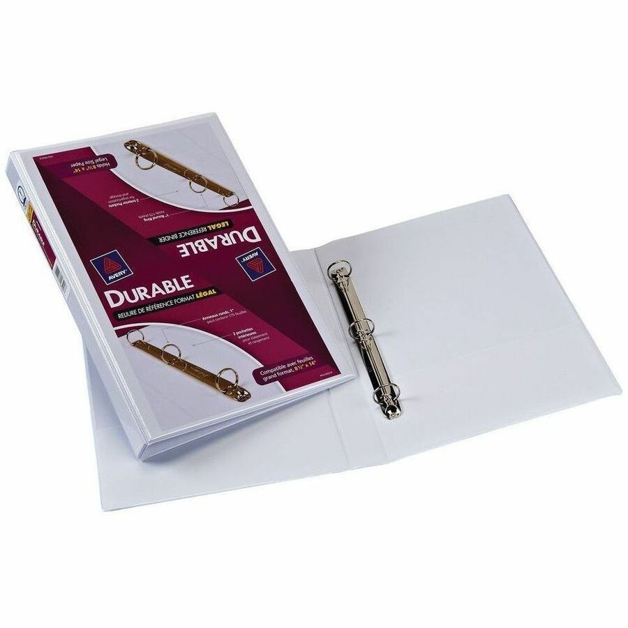 Avery Legal Sized View Binder - 1" Binder Capacity - Legal - 8 1/2" x 14" Sheet Size - 175 Sheet Capacity - 3 x 1" Ring 