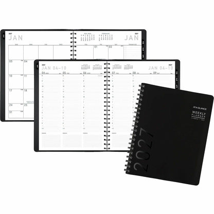 At-A-Glance Contemporary Planner - Large - Julian Dates - Weekly, Monthly - 1 Year - January 2027 to December 2027 - 8:0