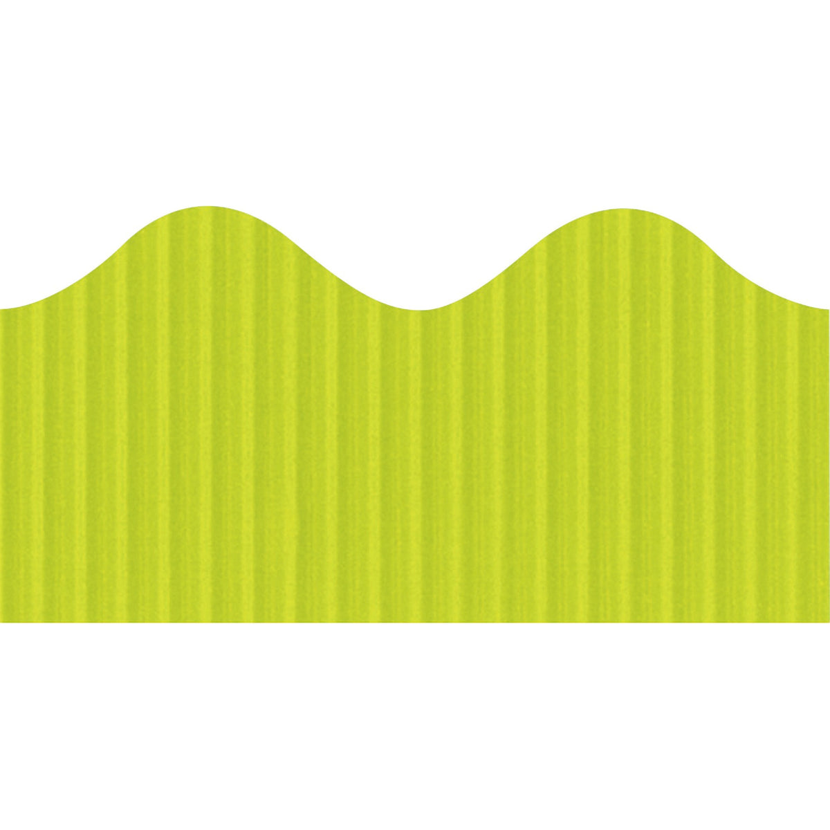 Bordette Decorative Border - Fade Resistant - 2.25" Width x 600" Length - Lime - 1 Roll