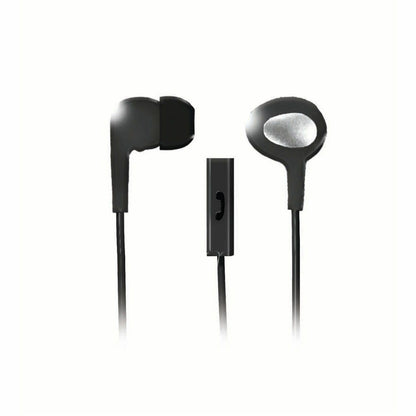Maxell In-Ear Earbuds with Microphone and Remote - Stereo - Mini-phone (3.5mm) - Wired - 16 Ohm - 20 Hz to 20 kHz - Earb