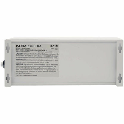 Tripp Lite series 8-outlet Premium Surge Suppressor - Light Gray - NEMA 5-15P - 8 x NEMA 5-15R - 1440 VA - 3840 J - 120 