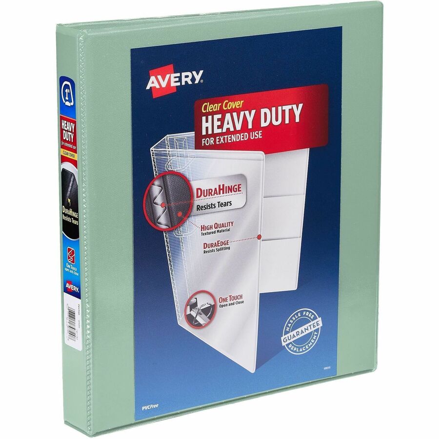 Avery Heavy-Duty View Binder - 1" Binder Capacity - Letter - 8 1/2" x 11" Sheet Size - 250 Sheet Capacity - 1 2/5" Spine