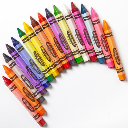Crayola Triangular Anti-roll Crayons - 1 Box