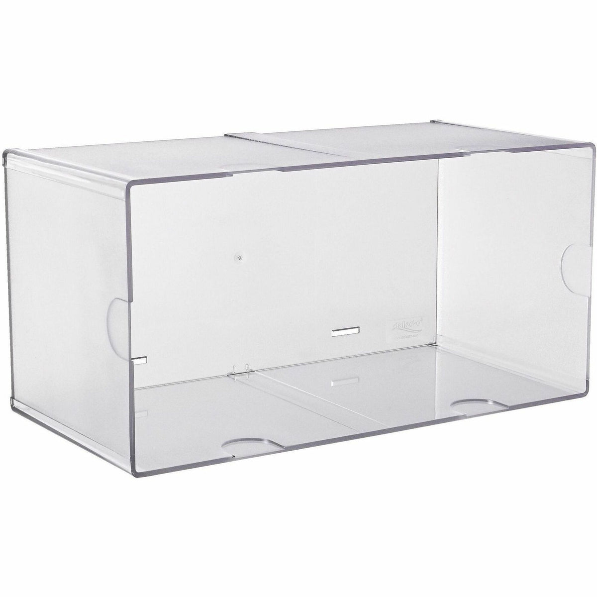 Deflecto Stackable Cube Organizer - 1 Compartment(s) - 6" Height x 12" Width x 6" Depth - 1 Each