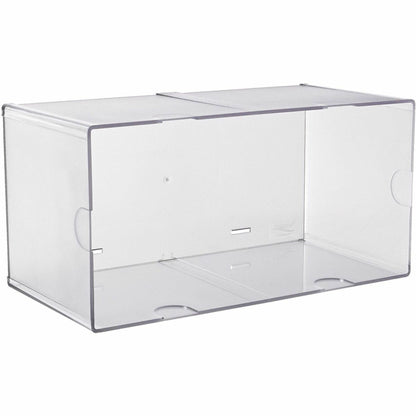Deflecto Stackable Cube Organizer - 1 Compartment(s) - 6" Height x 12" Width x 6" Depth - 1 Each