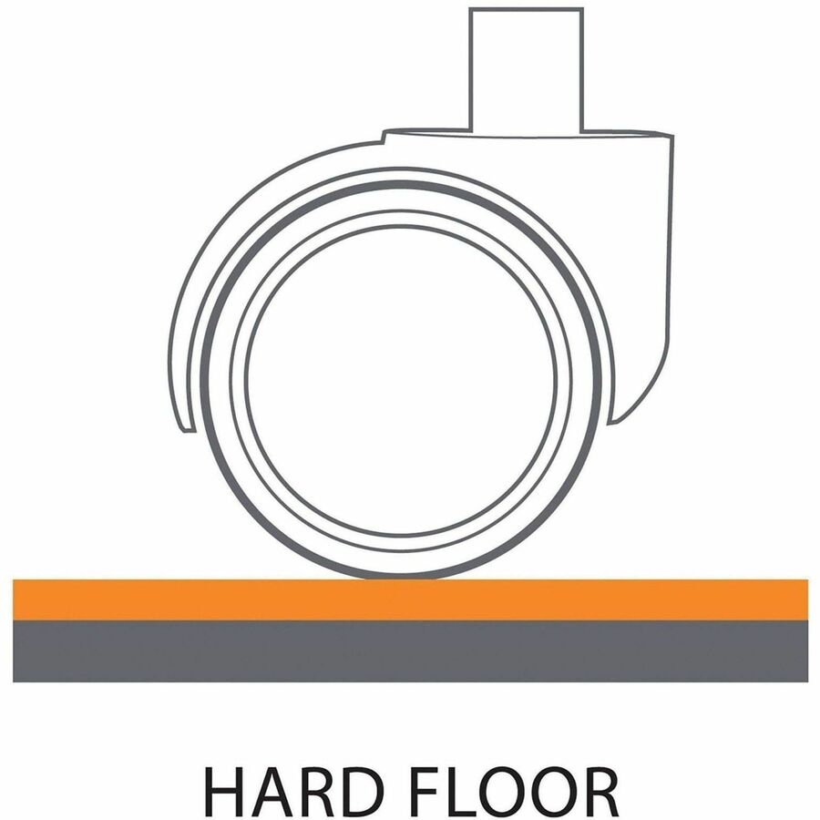 ES ROBBINS Hard-Floor Chair Mat - Hardwood Floor, Hard Floor, Wood Floor, Tile Floor - 53" Length x 45" Width x 0.110" T