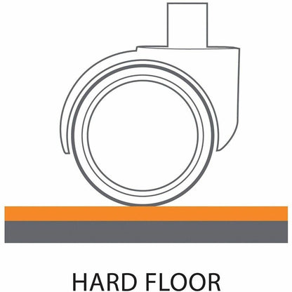 ES ROBBINS Hard-Floor Chair Mat - Hardwood Floor, Hard Floor, Wood Floor, Tile Floor - 53" Length x 45" Width x 0.110" T