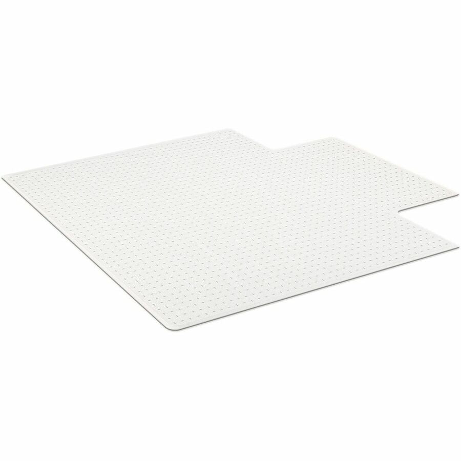 ES ROBBINS EverLife Chair Mat with Lip - Pile Carpet - 53" Length x 45" Width x 0.100" Thickness - Lip Size 12" Length x