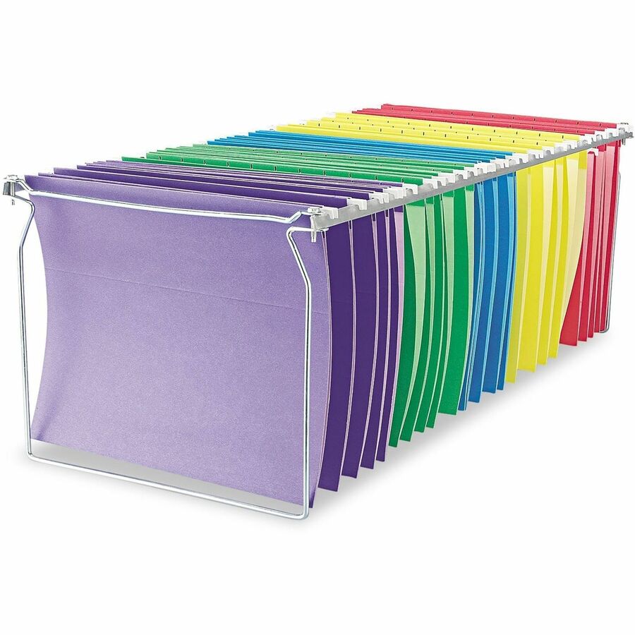 Universal File Frame - Letter - 23" to 26.77" Long - Steel - Steel - 1 Each