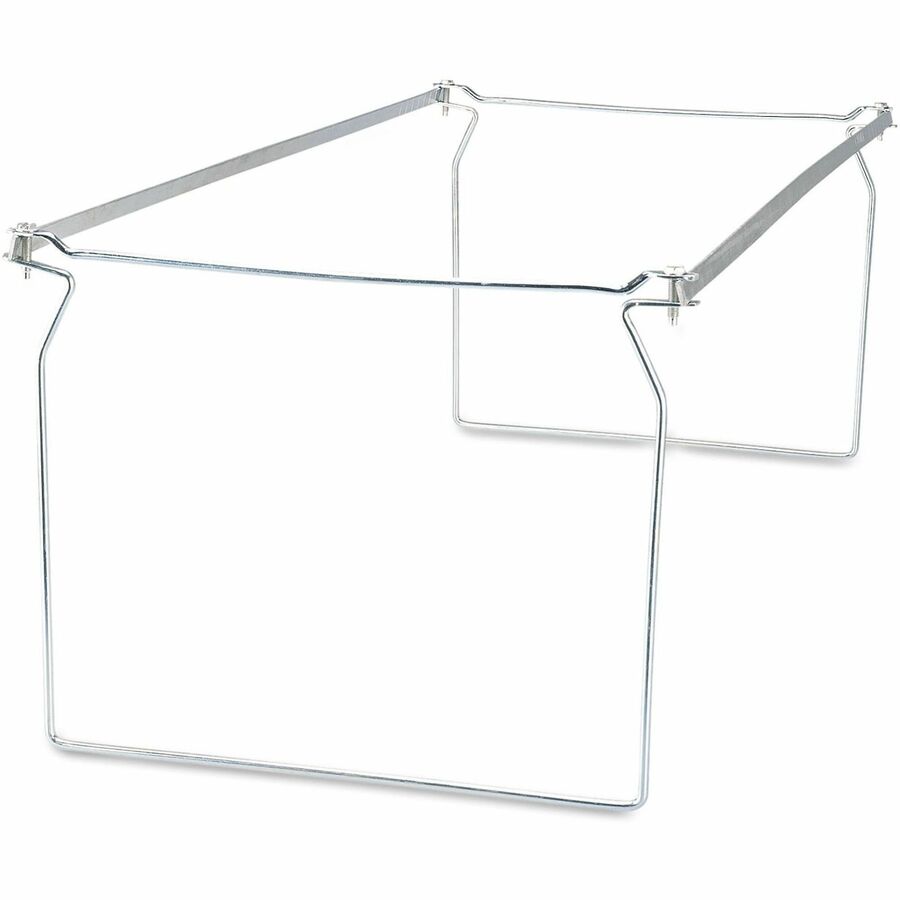 Universal File Frame - Letter - 23" to 26.77" Long - Steel - Steel - 1 Each