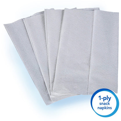 Scott Tall-Fold Paper Napkins - 1 Ply - Tall Fold - 6.60" Width x 13.20" Length - 10000 Sheets - White - Fiber - 500/Pac