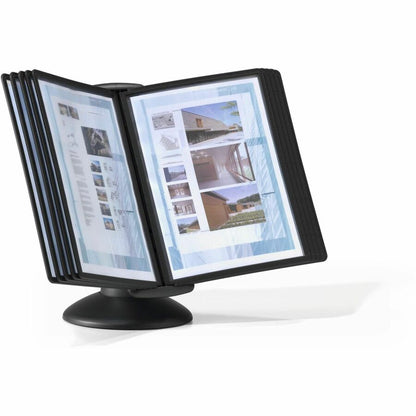 DURABLE Sherpa Motion Desk System - Desktop - 10 Panels - Support Letter 8.50" x 11" Media - 1 Each