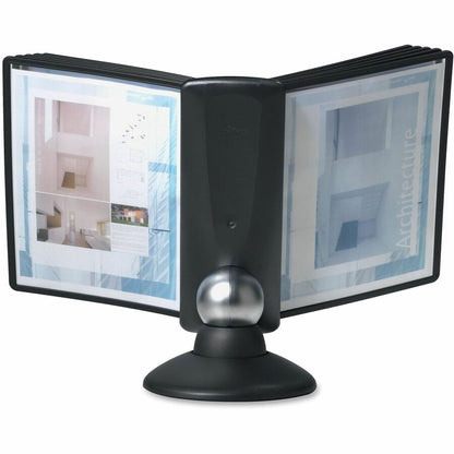 DURABLE Sherpa Motion Desk System - Desktop - 10 Panels - Support Letter 8.50" x 11" Media - 1 Each