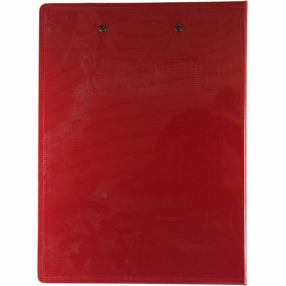 Mobile OPS Portfolio Clipboard Vertical RED (61632) - 0.50" Clip Capacity - Top Opening - 8 1/2" x 11" Sheet Size - Red 