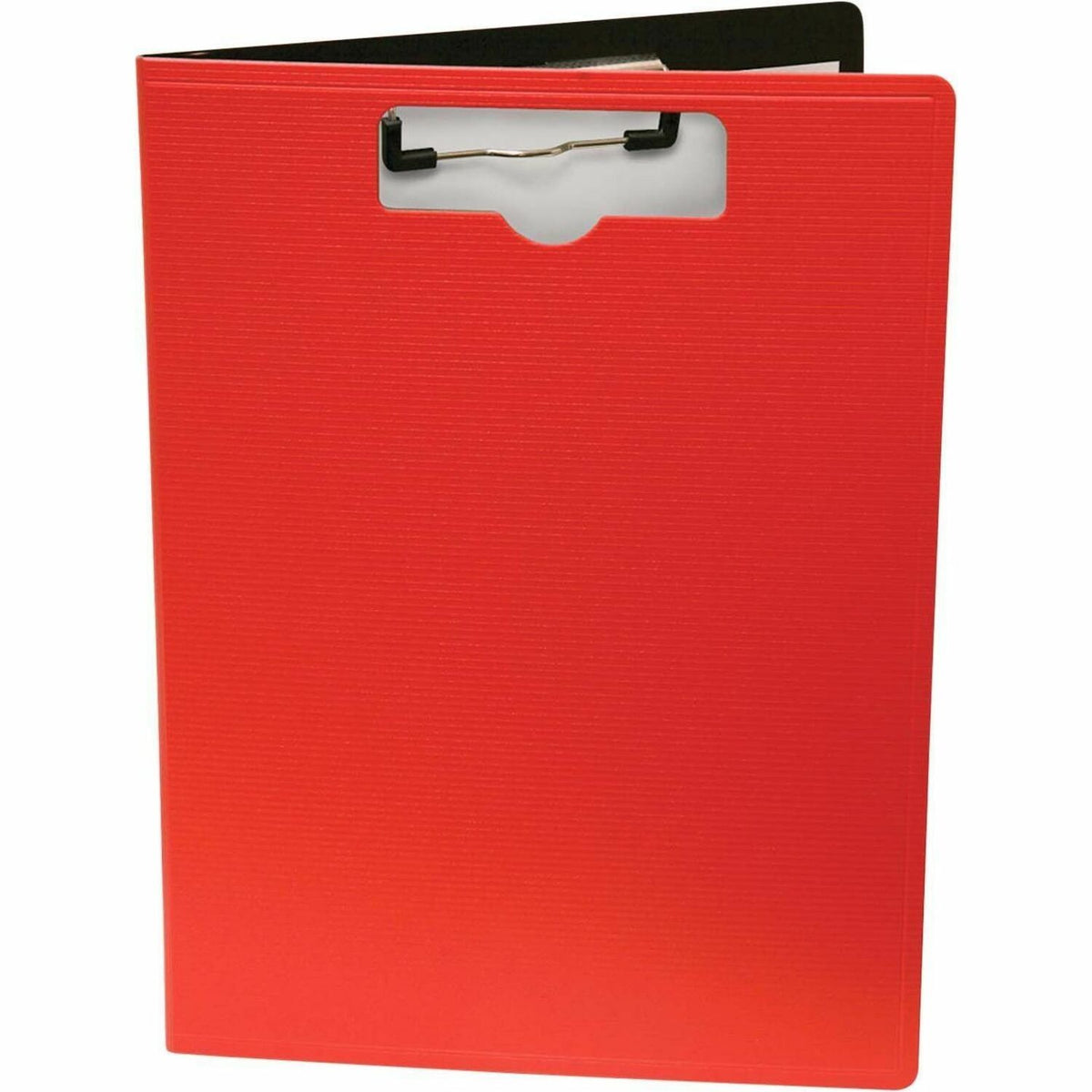 Mobile OPS Portfolio Clipboard Vertical RED (61632) - 0.50" Clip Capacity - Top Opening - 8 1/2" x 11" Sheet Size - Red 